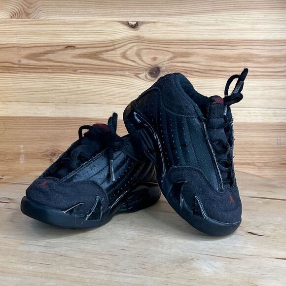 Jordan 14 Retro Last Shot Toddler Athletic Sneaker Shoes Size 7C - Picture 2 of 10